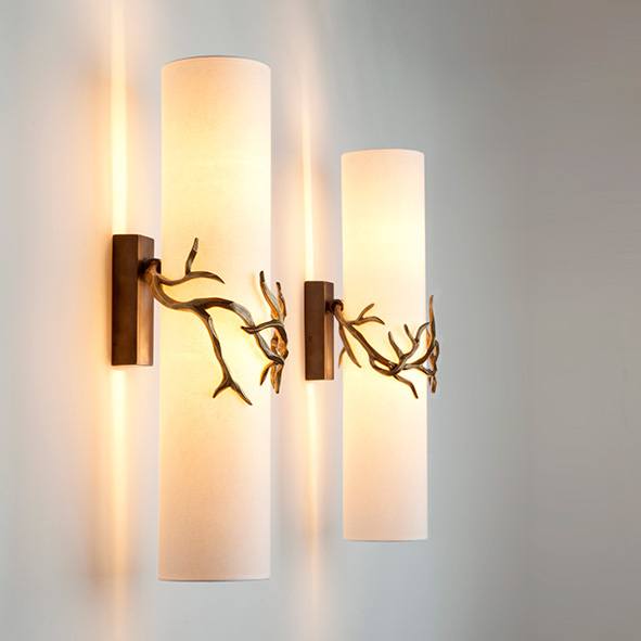 324 APPLIQUE BRANCHE BRONZE