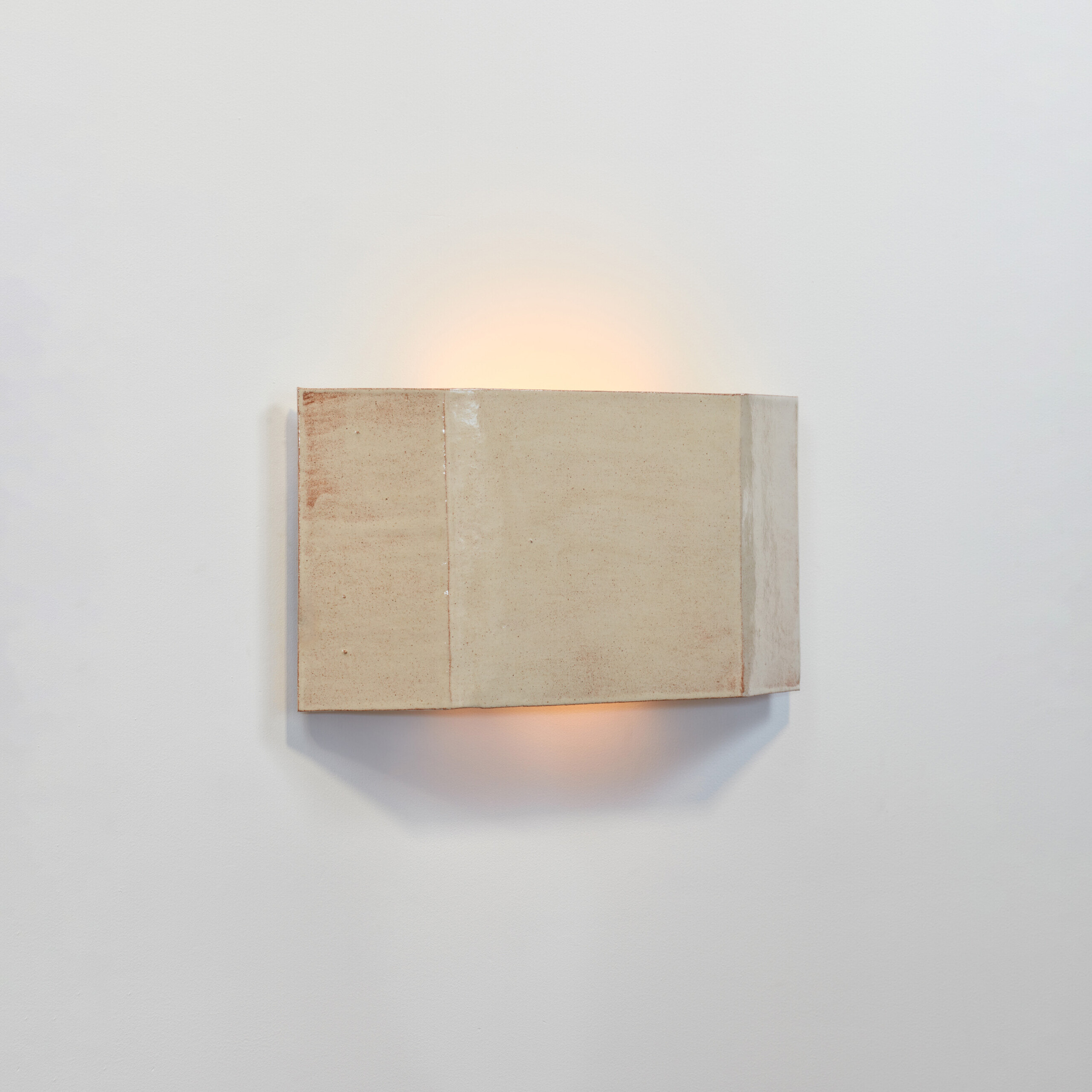 Cone 5 Large Ceramic Horizontal Trifold Sconce 01 2