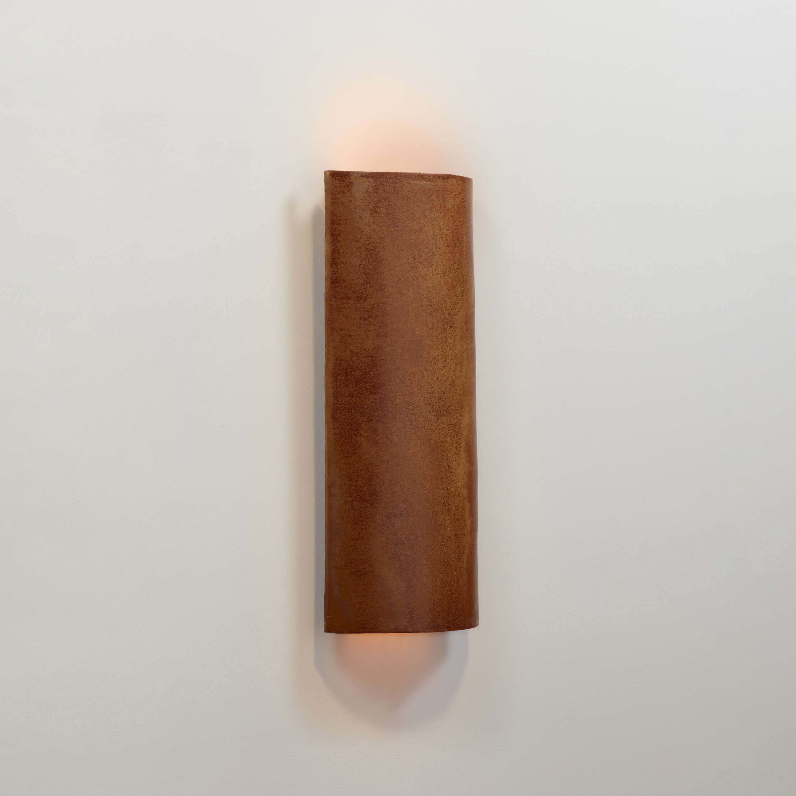 Cone 5 Large Ceramic Vertical Curved Sconce 02 1