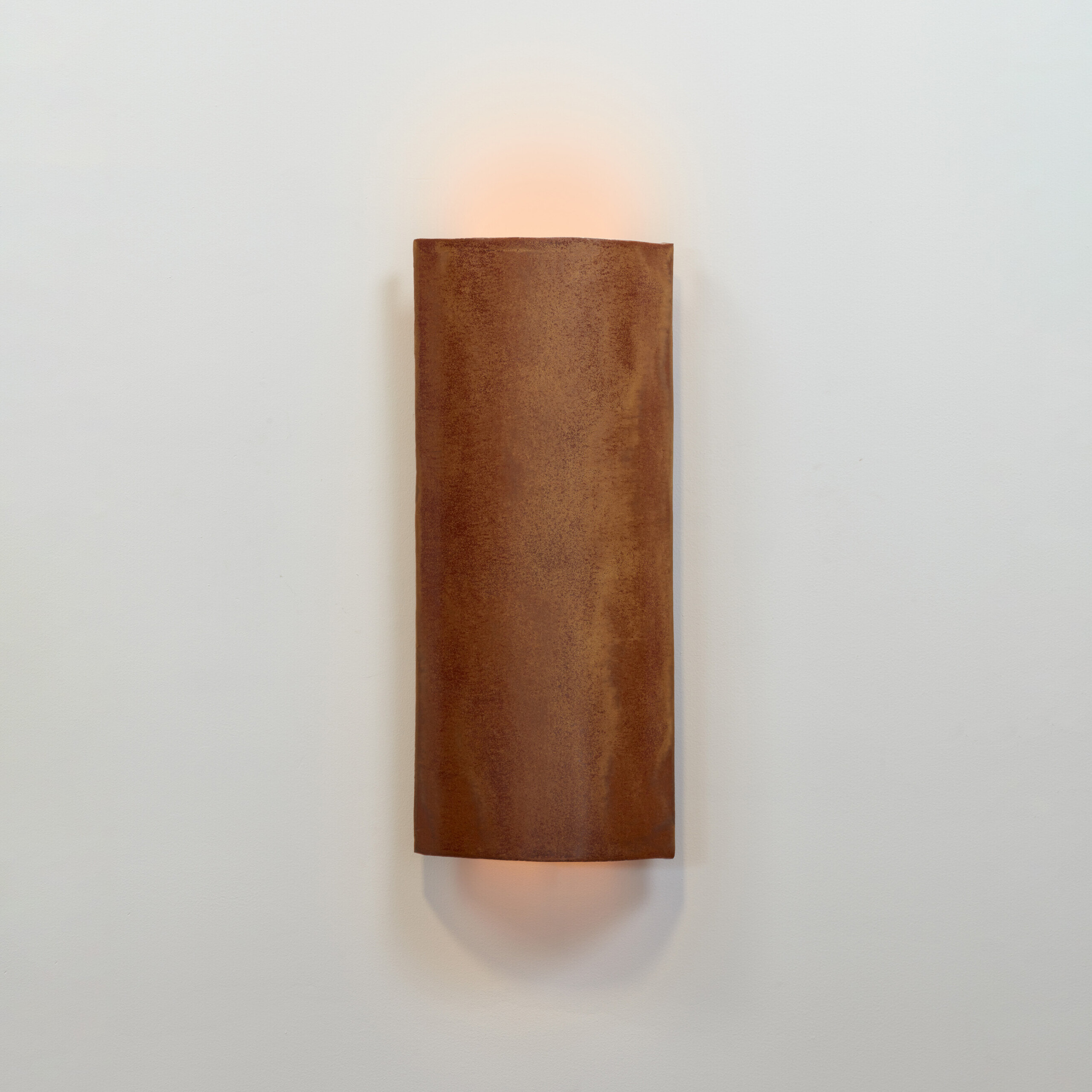 Cone 5 Large Ceramic Vertical Curved Sconce 02 2