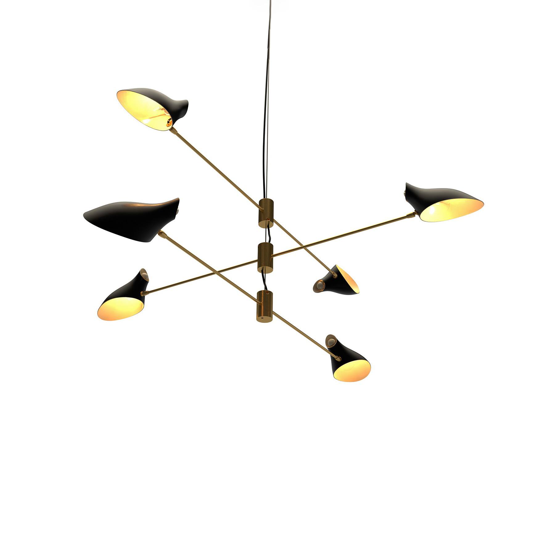 DW Bottle Tiered Pendant 407 3 407 Bottle Tiered Pendant Brass Black