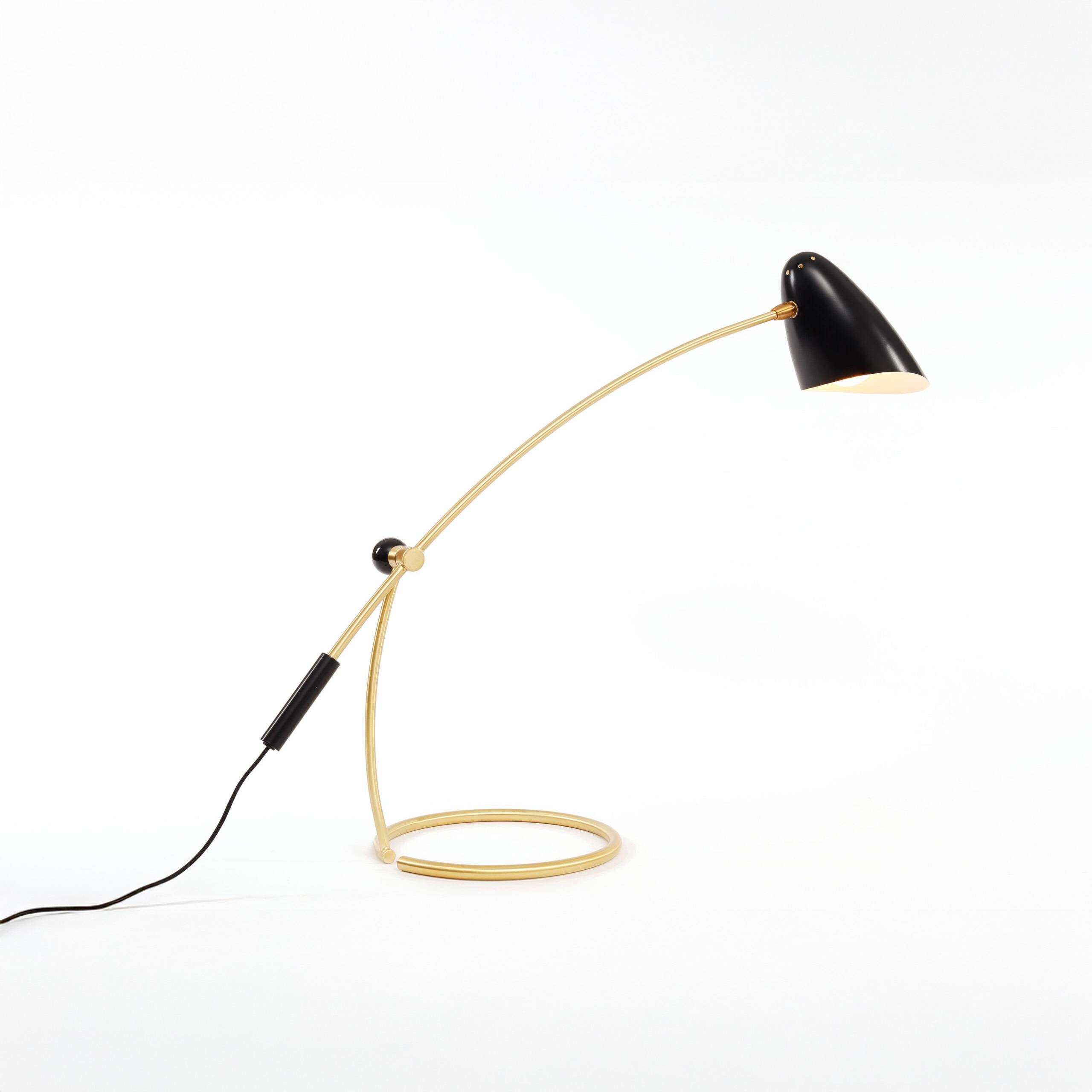 DW Bullet Table 109 1 109 Bullet Desk Lamp Black Brass Scaled