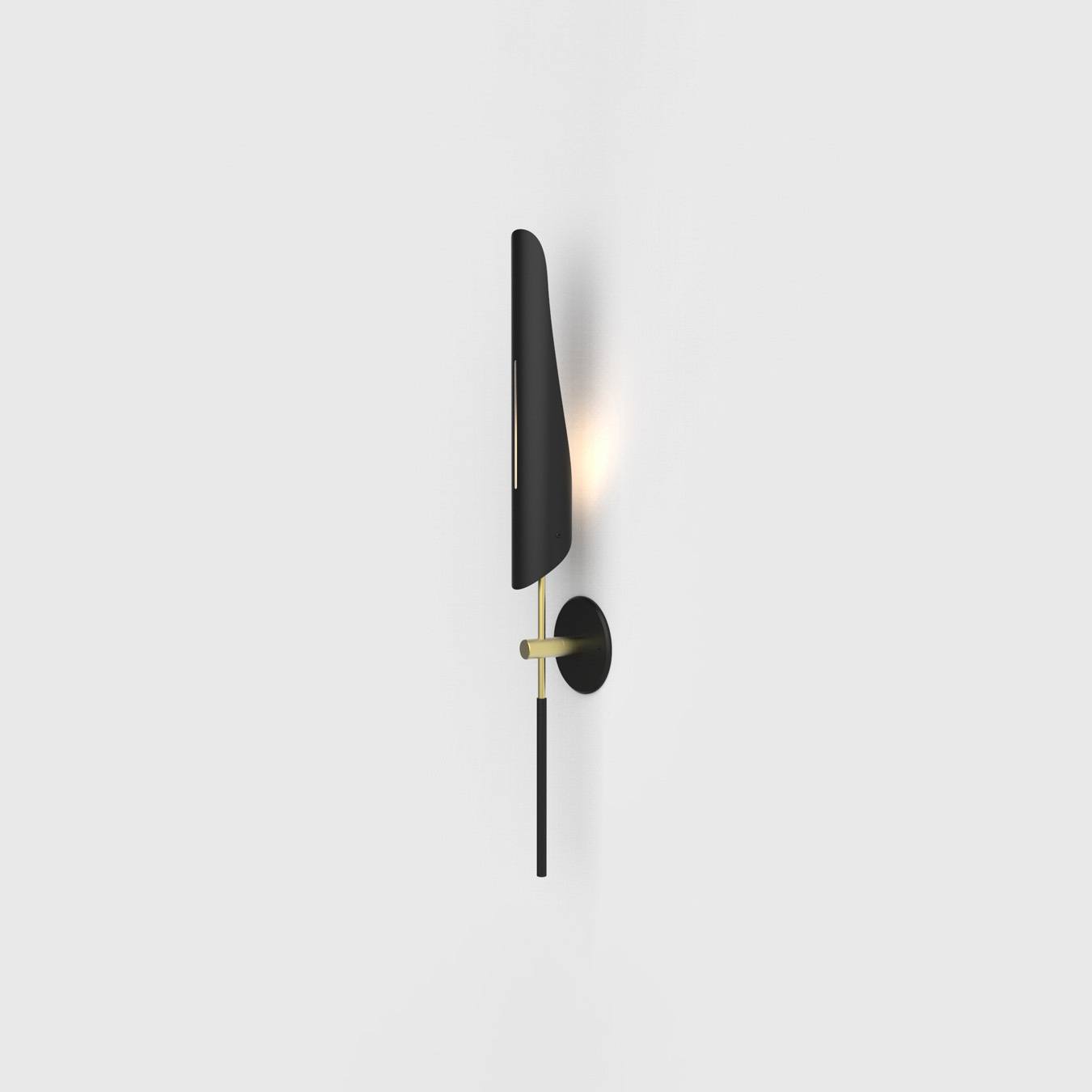 DW Sarus Sconce 221 2 221 Sarus Sconce Single Vertical