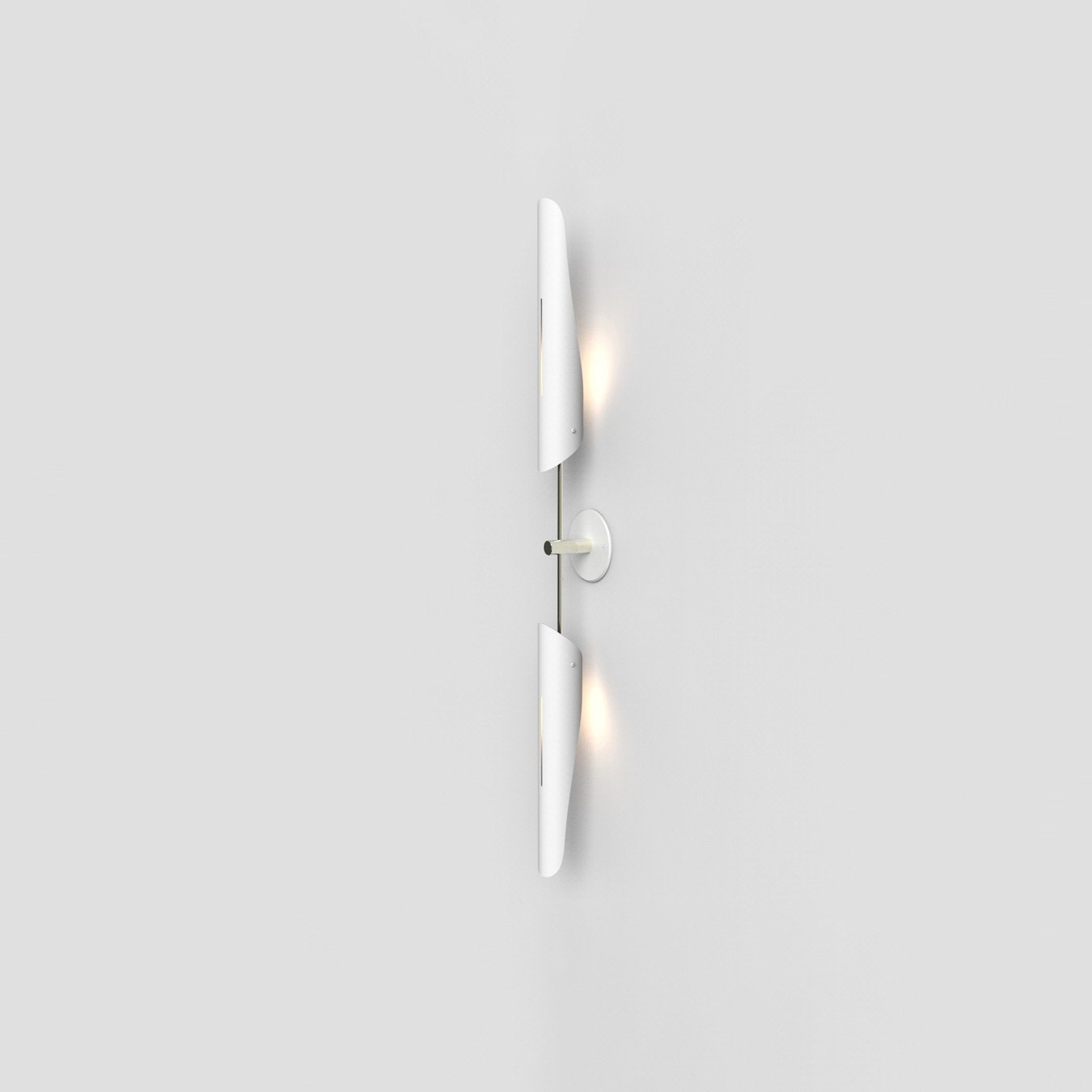 DW Sarus Sconce 221 4 221 Sarus Sconce Double Vertical