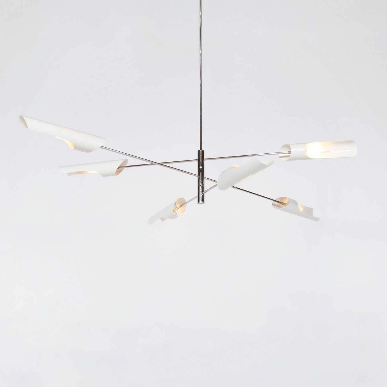 DW Torroja Sconce 222 1 425 Torroja 3 Tiered Pendant White