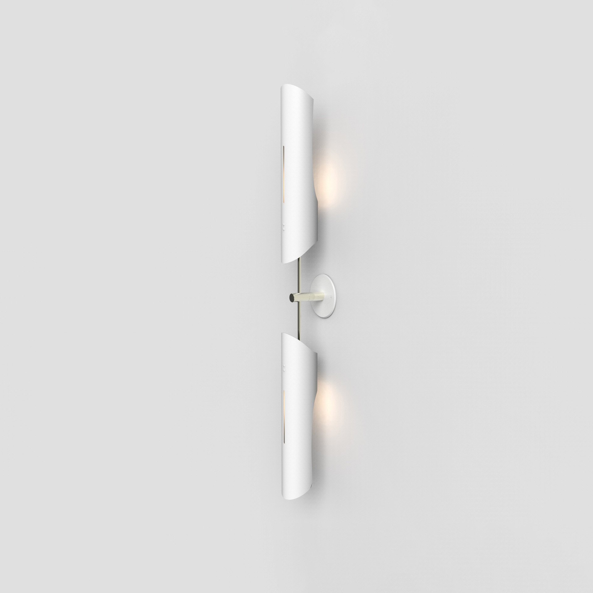 DW Torroja Sconce 222 3 222 Torroja Sconce Double Vertical