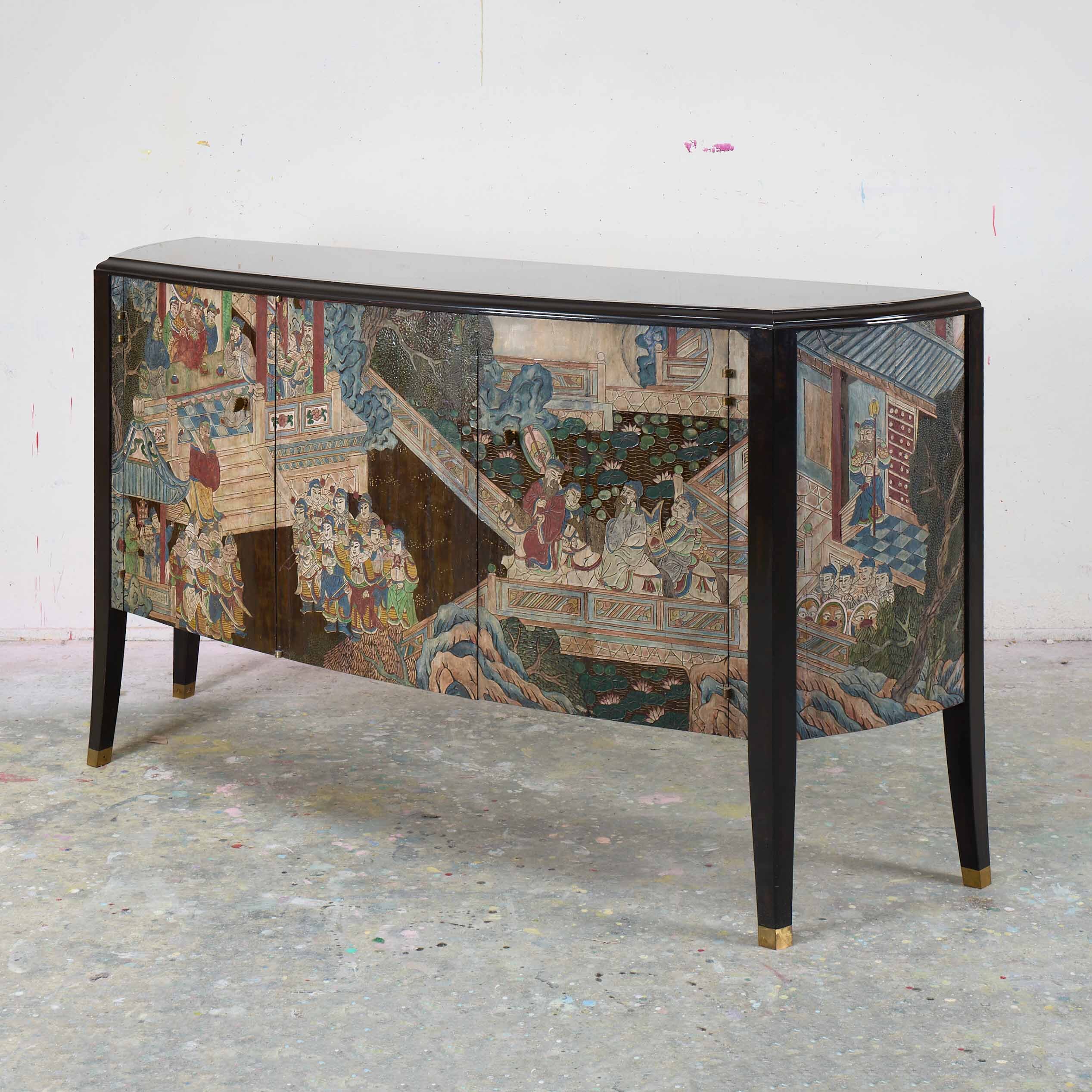 Louis Cane Coromandel Side Board View2