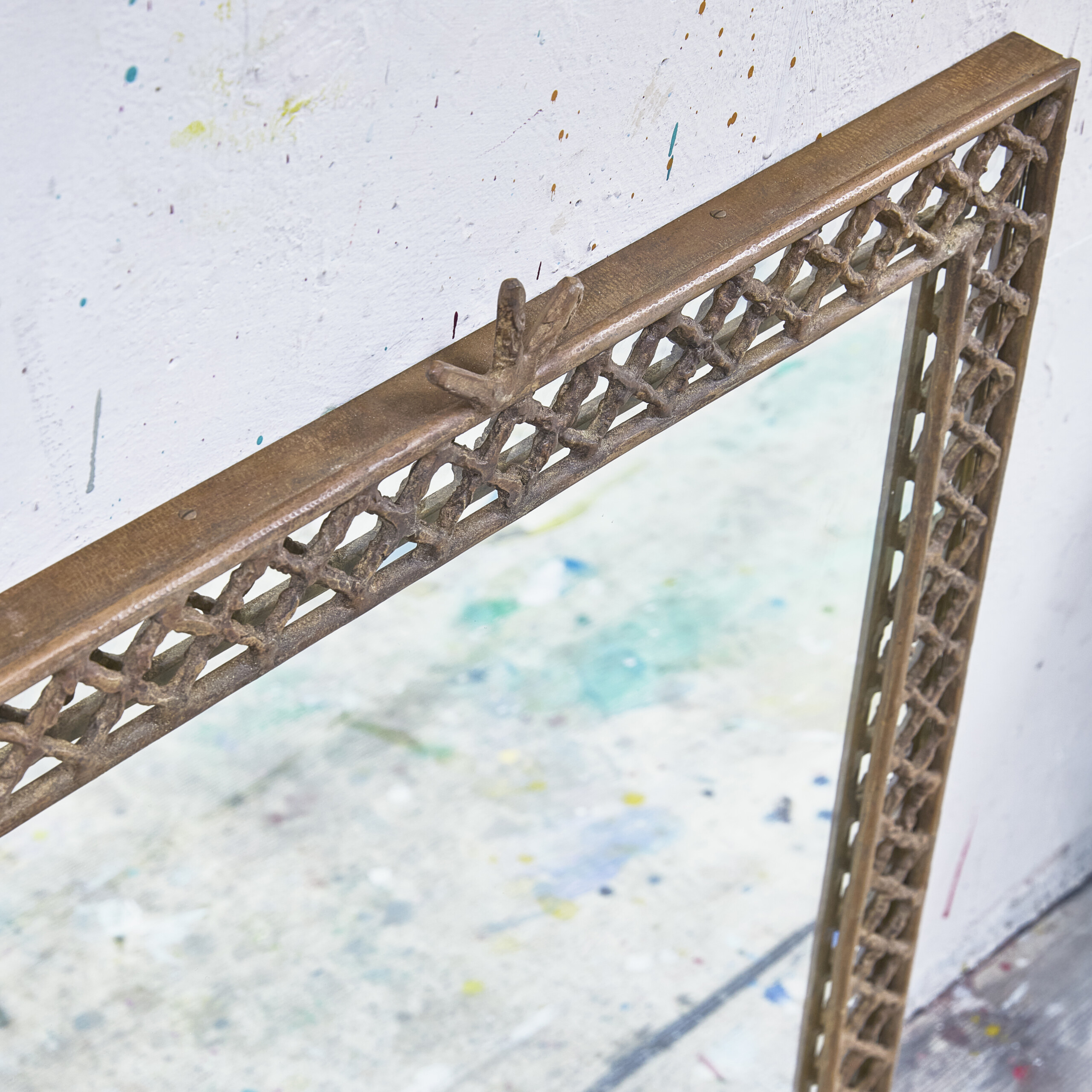 Louis Cane Cross Shaped Mirror_Detail