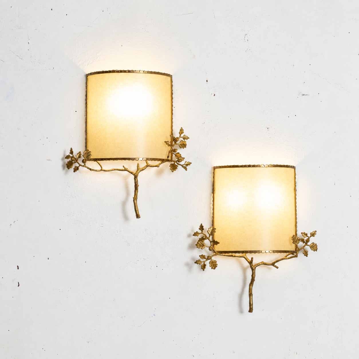 Louis Cane Pair Of Babar Wall Lamps