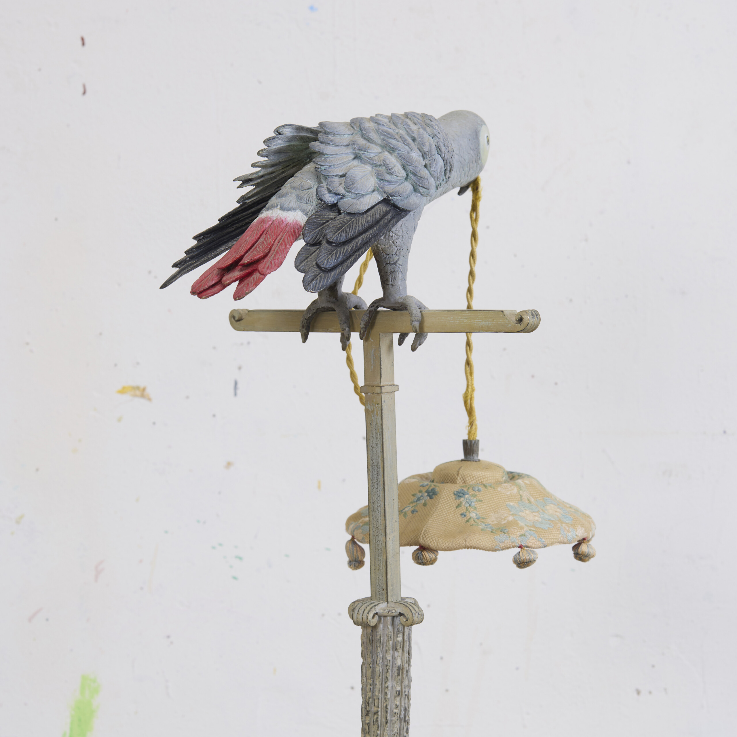 Louis Cane Parrot Floor Lamp Detail