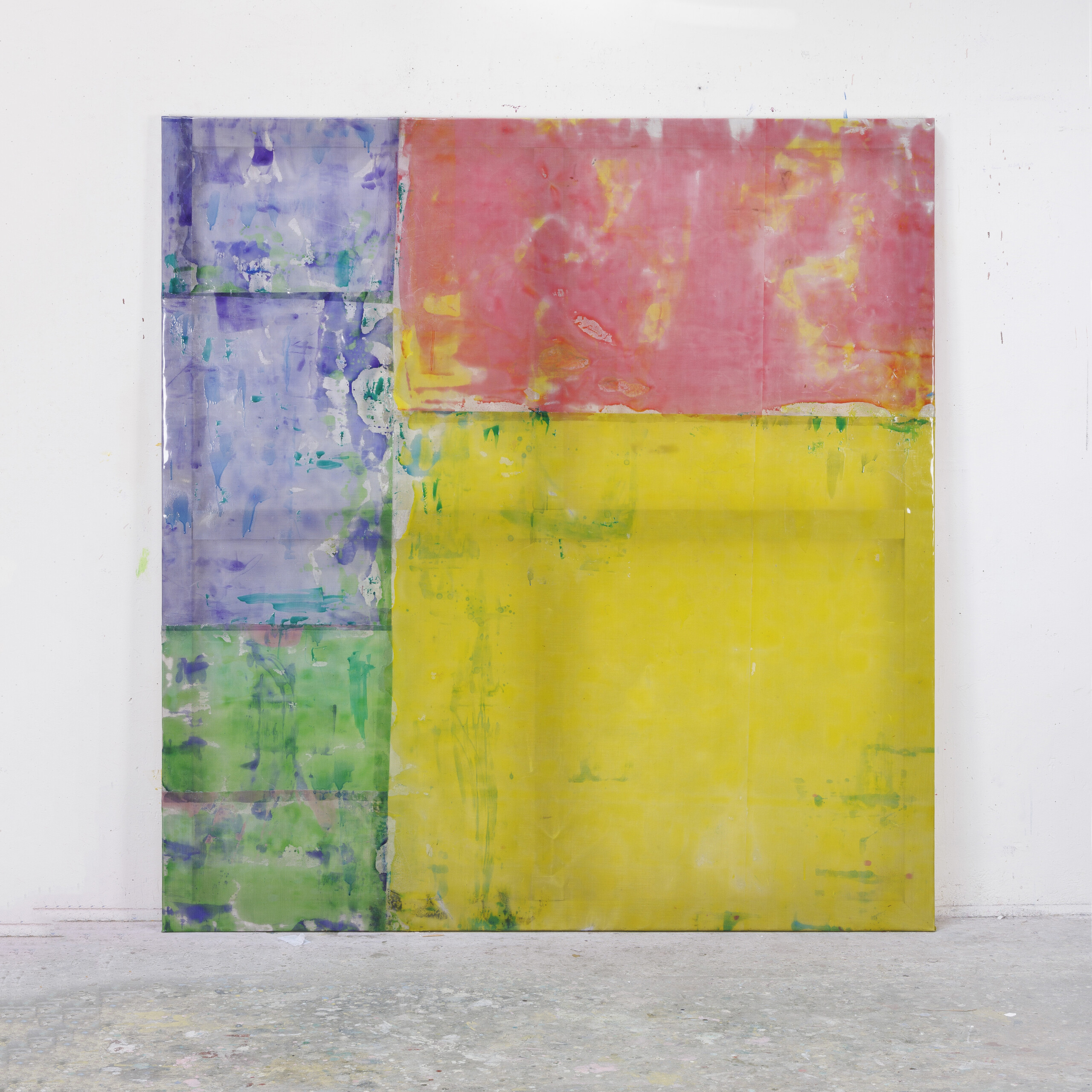 Louis Cane Resin Painting II